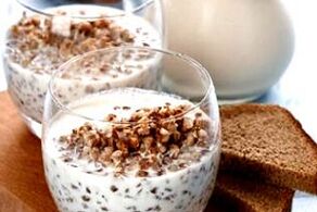 buckwheat with kefir and bread for weight loss with 5 kg per week