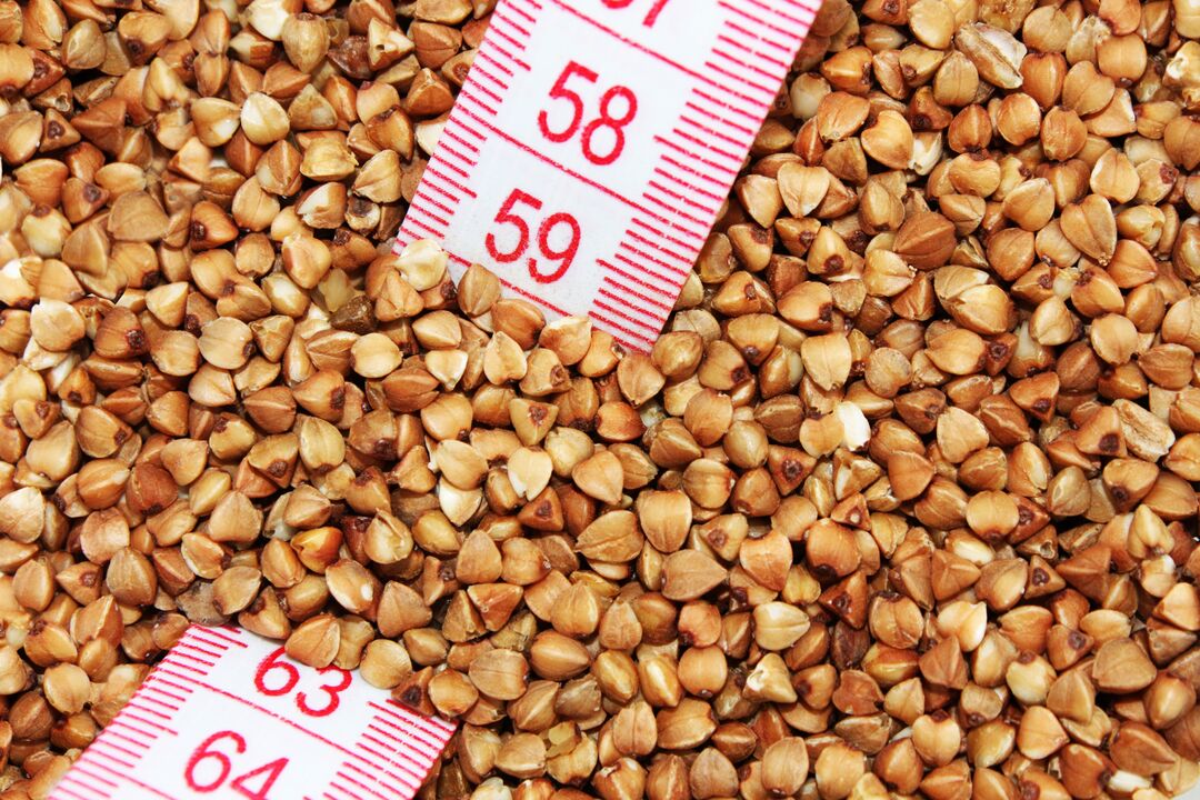 buckwheat and a centimeter for weight loss